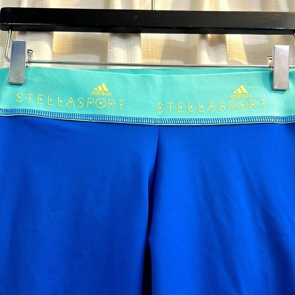 Women’s Adidas by Stella McCartney Polyester & Spandex Capri Full Zip Leggings - Picture 6 of 8